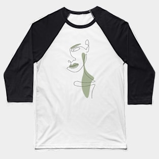 Matcha Portrait Baseball T-Shirt